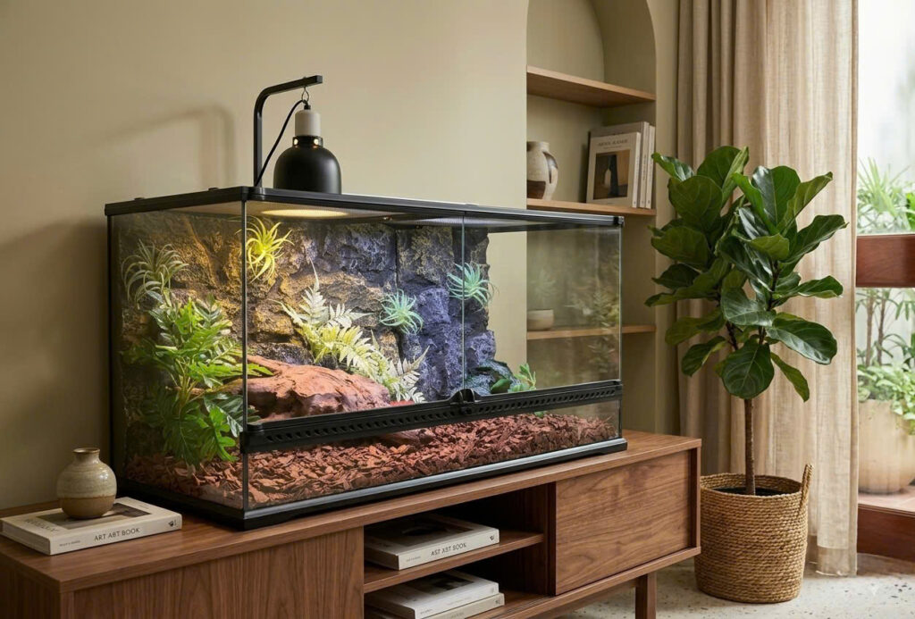 Bể kính cho bò sát YL01