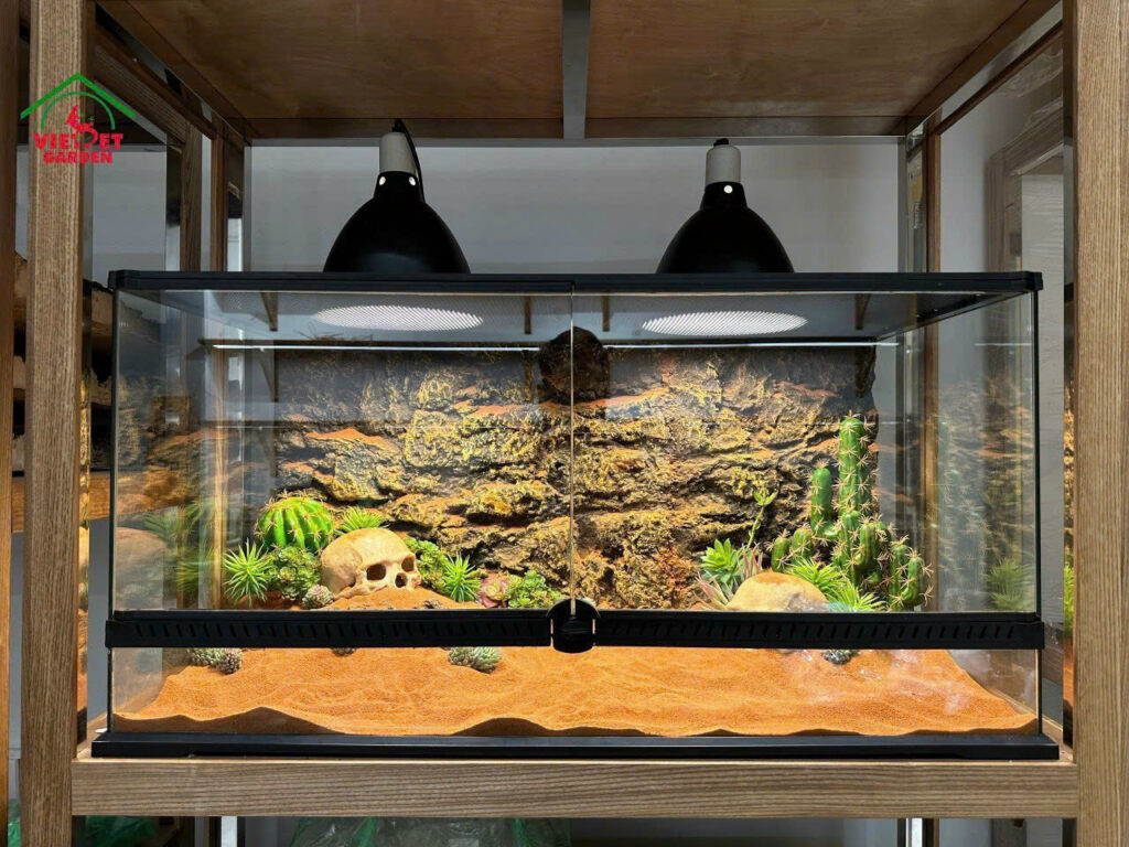 Bể kính cho bò sát YL01