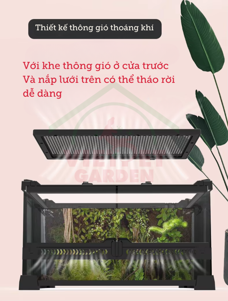 Bể kính cho bò sát YL11