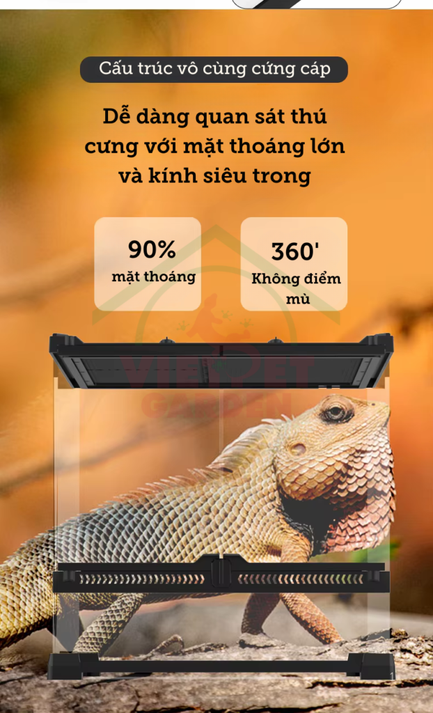 Bể kính cho bò sát YL11