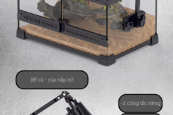 Kẹp đèn đôi cho bò sát Nomoy Vietpetgarden